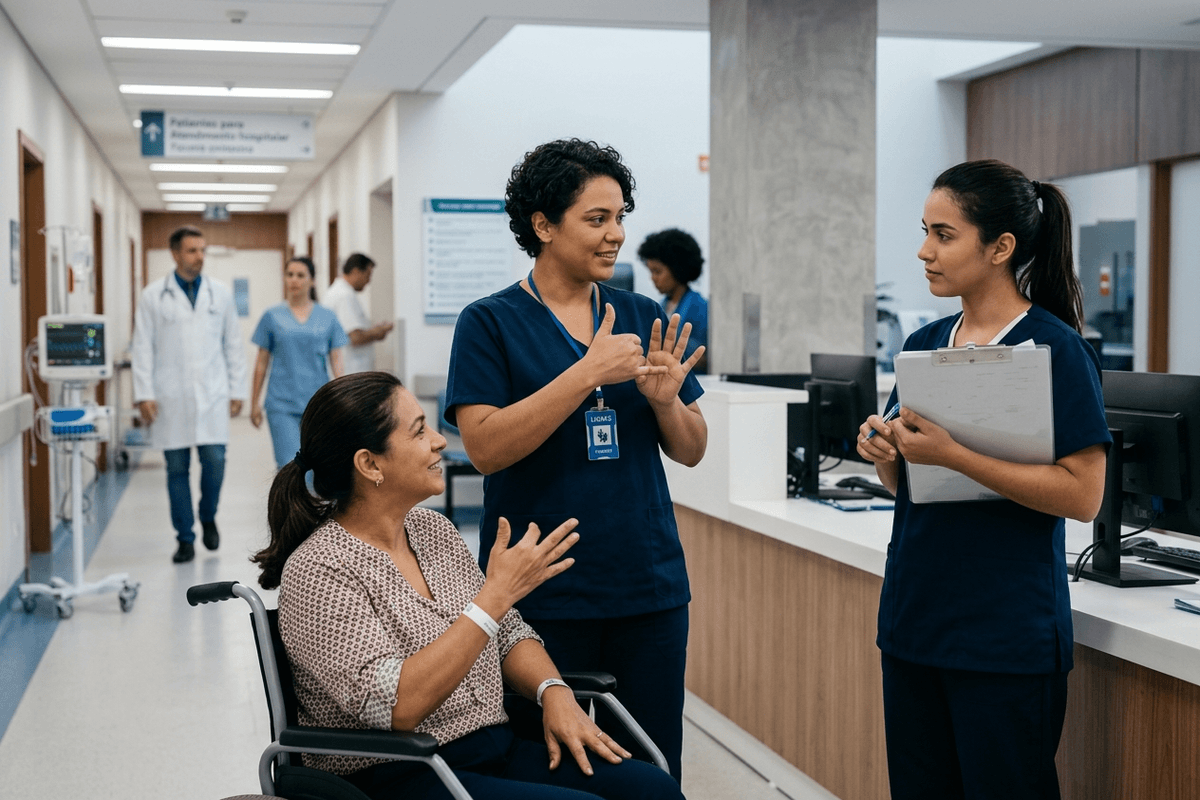 Libras Com Foco Em Atendimento Hospitalar