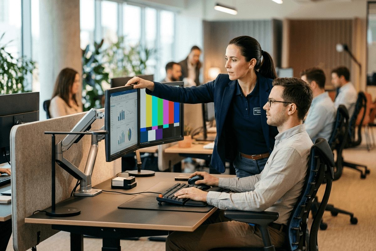 Ergonomia Visual E Saúde Ocupacional