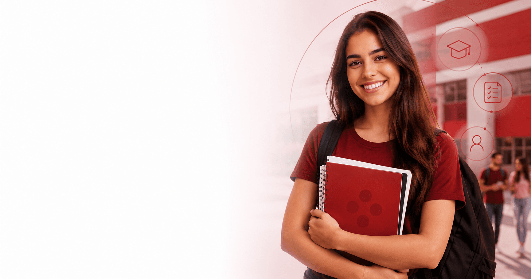 Estudante representando o processo seletivo do ITEQ