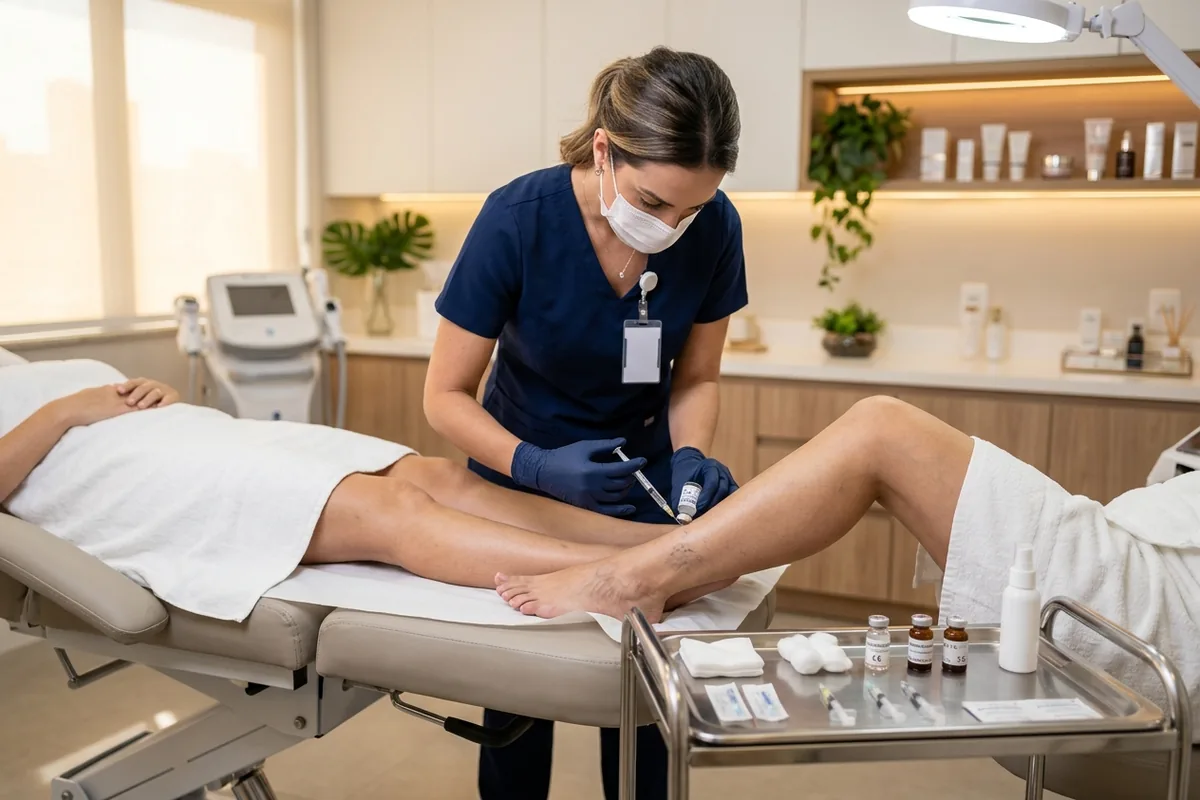 Escleroterapia E Enzimas Estéticas