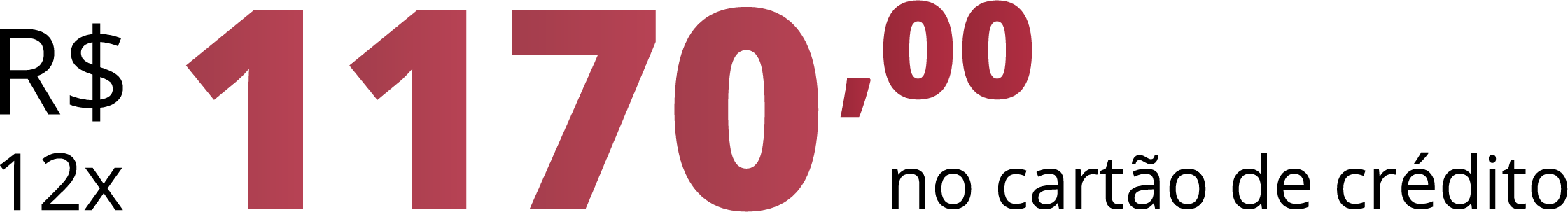 Preço: R$ 1.170,00