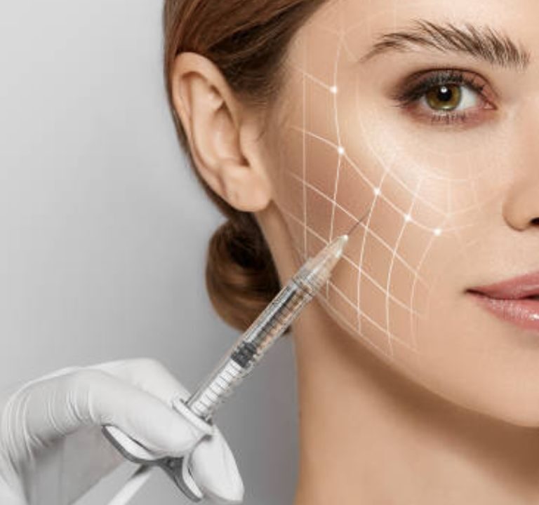 Aplicação de toxina botulínica