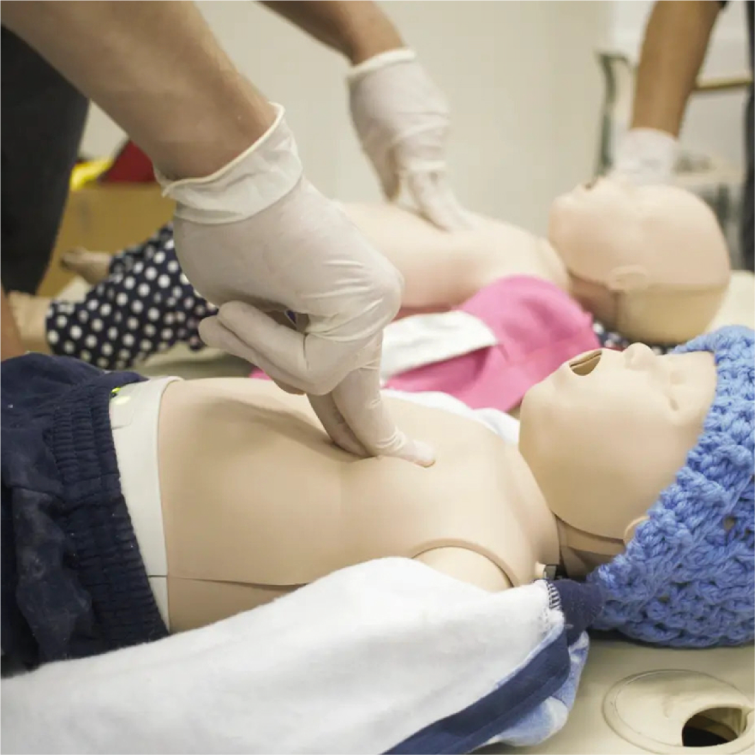 Atendimento de primeiros socorros na escola